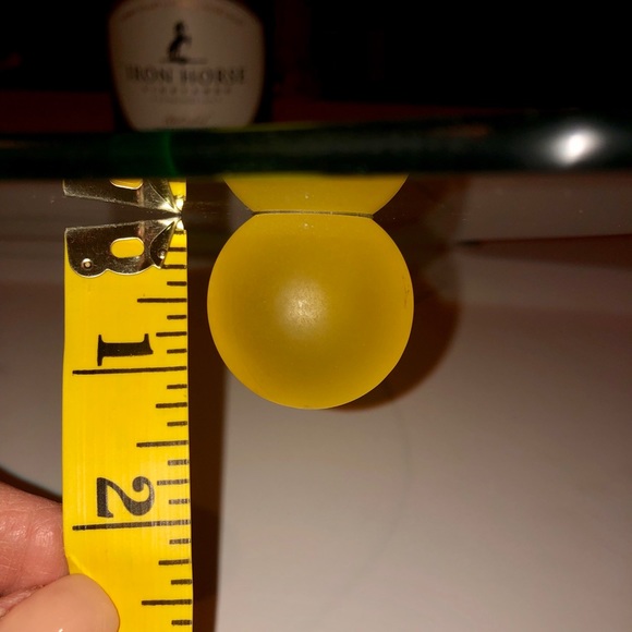 Modern Glass Footed Serving Platter/Cheese Board - Picture 7 of 8